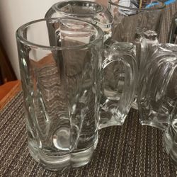 Beer Mugs 6 Mint Condition 