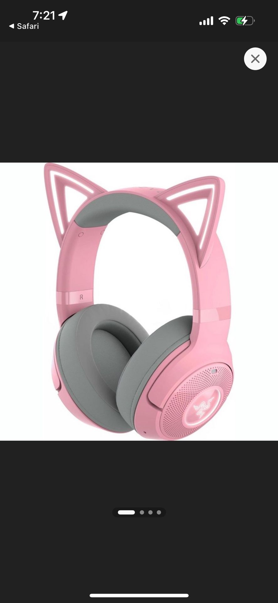Razer Kraken Kitty Wireless Headset Pink