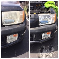 Professional Headlight Restoration