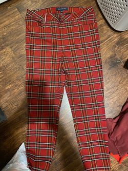 Tommy Hilfiger Plaid Trousers