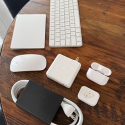 Apple Accessories  - Keyboard, Trackpad, Charger
