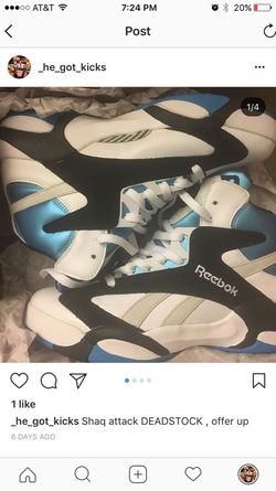 Reebok shaq attack