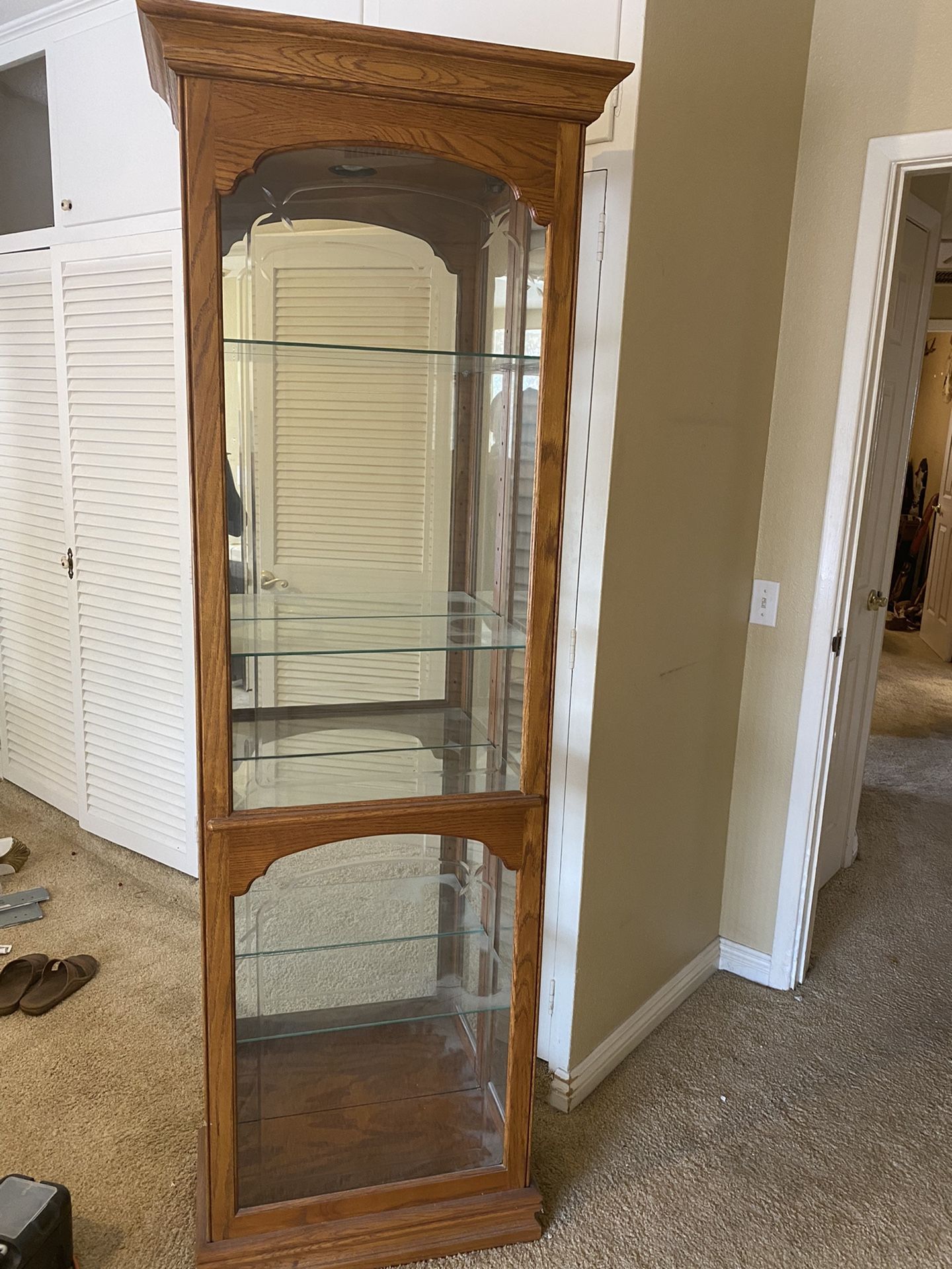 Glass Curio for Sale in La Habra Heights, CA OfferUp