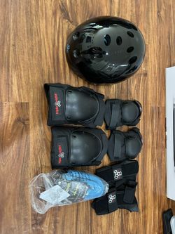 Skateboard Helmet and Pads