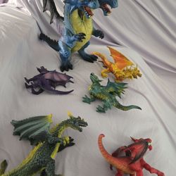 Dragons Two Double Headed Dragons