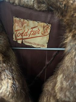Vintage fur coat