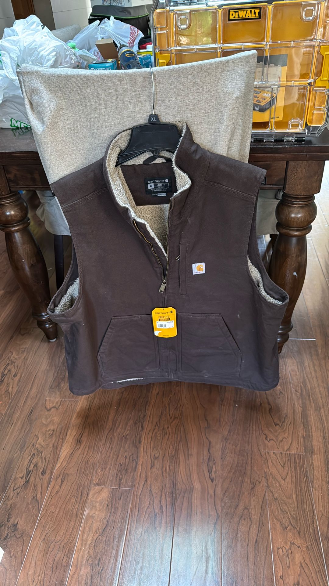 NEW CARHARTT lined vest XL