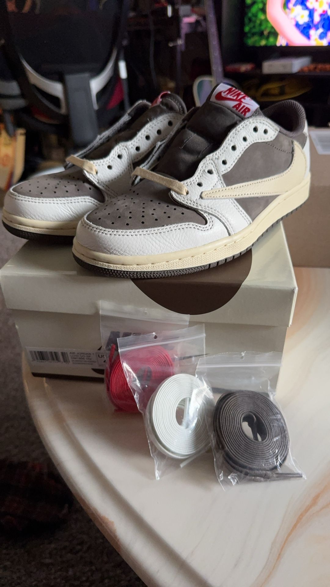 Air jordan 1 low Travis Scott Reverse Mocha