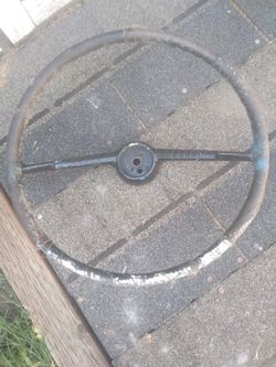 60's Chevy Truck Steering Wheel 