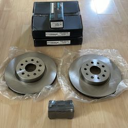 Front Rotors Brake Pads Set Cadillac Chevy