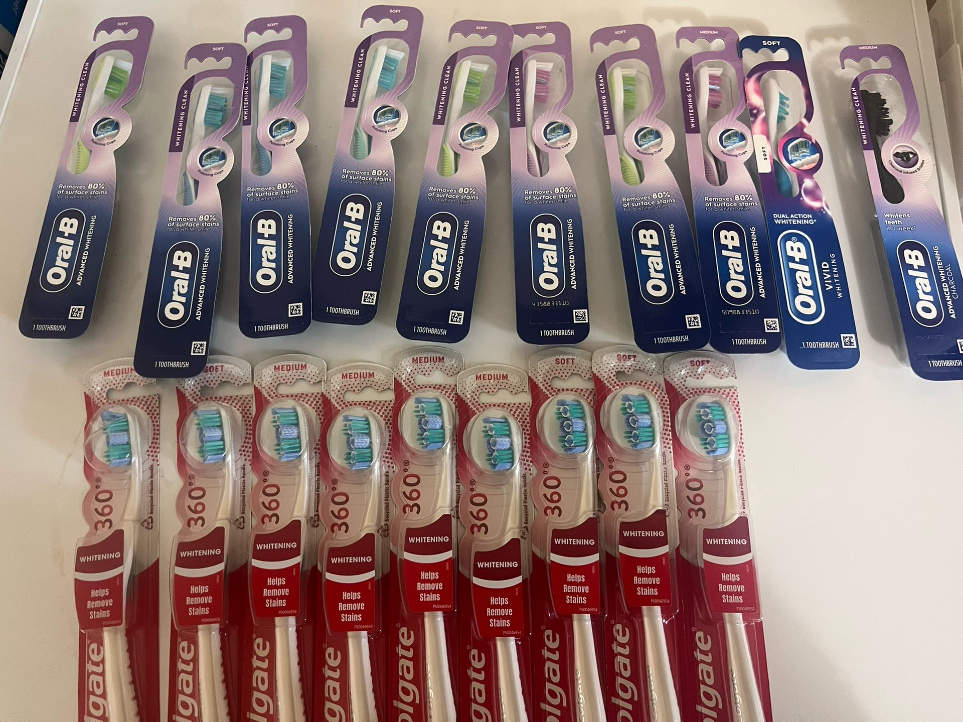 Oral B Or Colgate Brand Toothbrush Bundle 10/$15