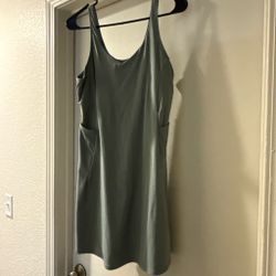 Green sport dress