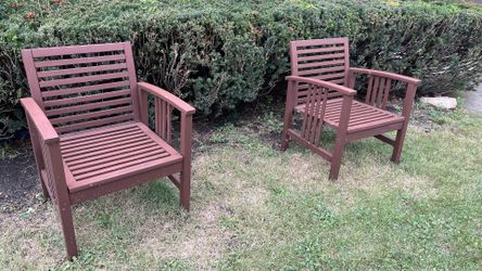 Two Patio Chairs