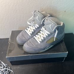 Jordan Retro 5 Wold Grey