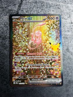 30th  Anniversary Mew EX SIR (NM+)