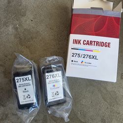 New 275 275 276xl 275xl Ink Cartridges Black Tri Color For CANON printer