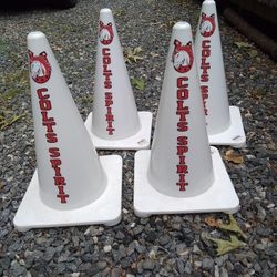 INDIANAPOLIS.  COLTS.  TAIL GATE. CONES MARK UR. SPOT