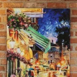 A Romantic Alley Print 