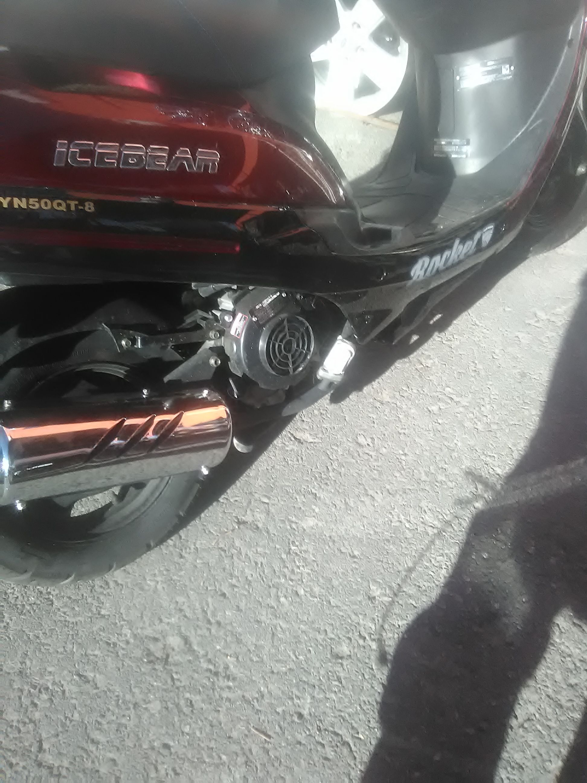 2018 icebear moped