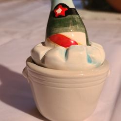 Champagne & Bucket Salt & Pepper Shakers 