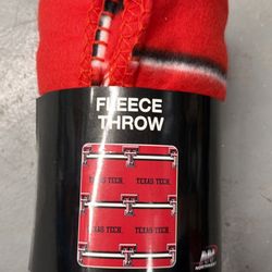 Texas Tech Fleece Blanket