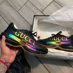 Gucci Rhyton 'Iridescent Logo