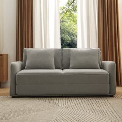 Sunset Sofa Bed Queen-Light Grey,  Like New, Excellent Condition