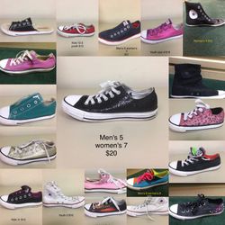 Converse men's women's kids sneakers