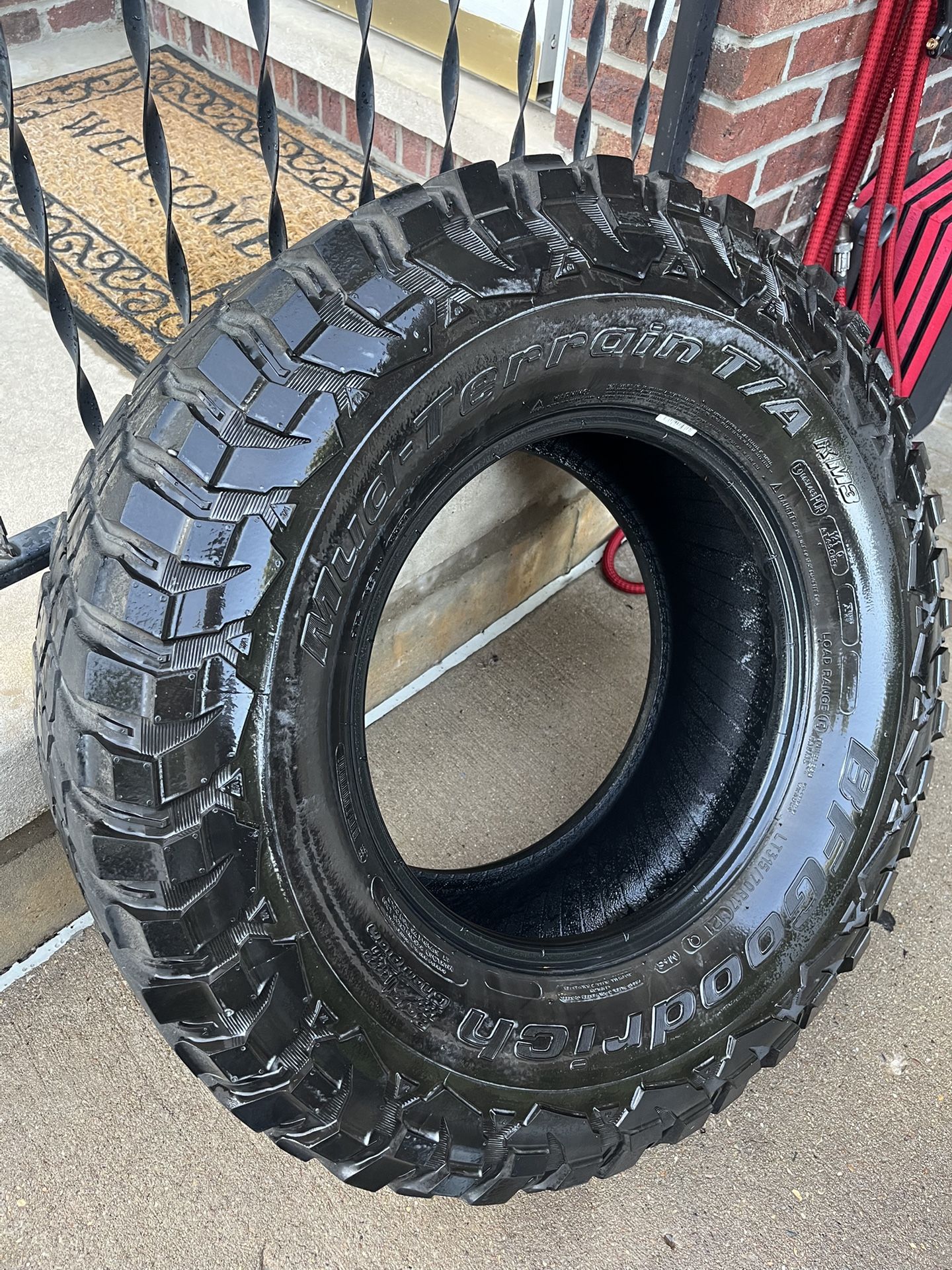 set of 4 BFGoodrich Mud Terrain T/A Baja Champion Tires