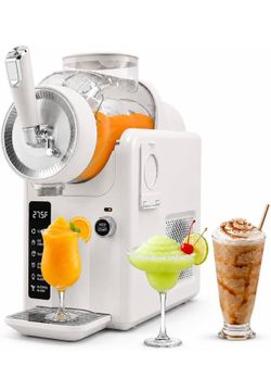 Brand New SYINTAO 2-in-1 Slushie Machine & Soft Serve Ice Cream Maker, No Ice Needed