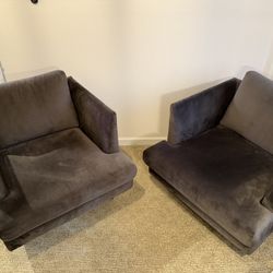 Moving Sale-ALLMODERN Armchair Sofa set Of 2 