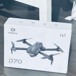 Brand New  DEERC Drone with Camera, D70 Drones with Camera for Adults 1080P HD
