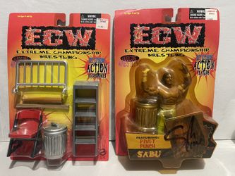 ECW FIGURE AUTOGRAPH SABU BRAND NEW WWF WWE