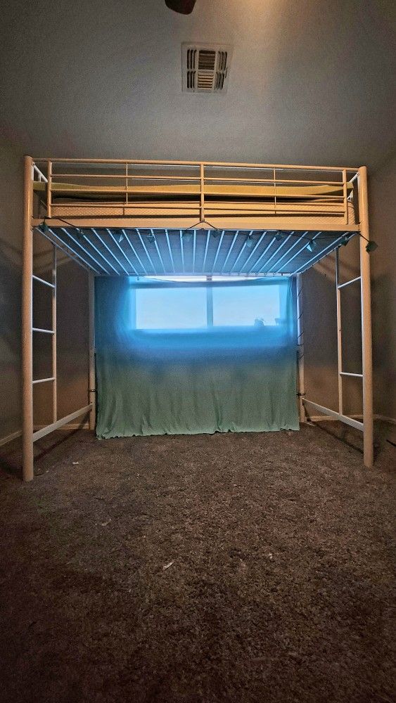 Metal Loft Twin Bed