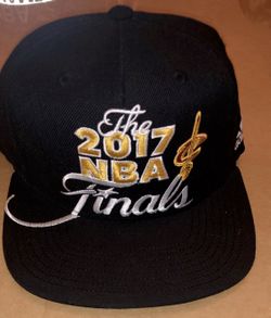 Black Cavs Locker Room NBA Finals Hat 2017