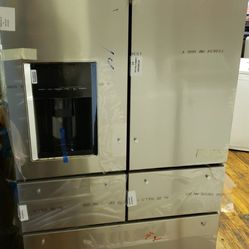 kitchen aid new open box warranty 5 doors warranty  new stainless  1 year company  warranty 