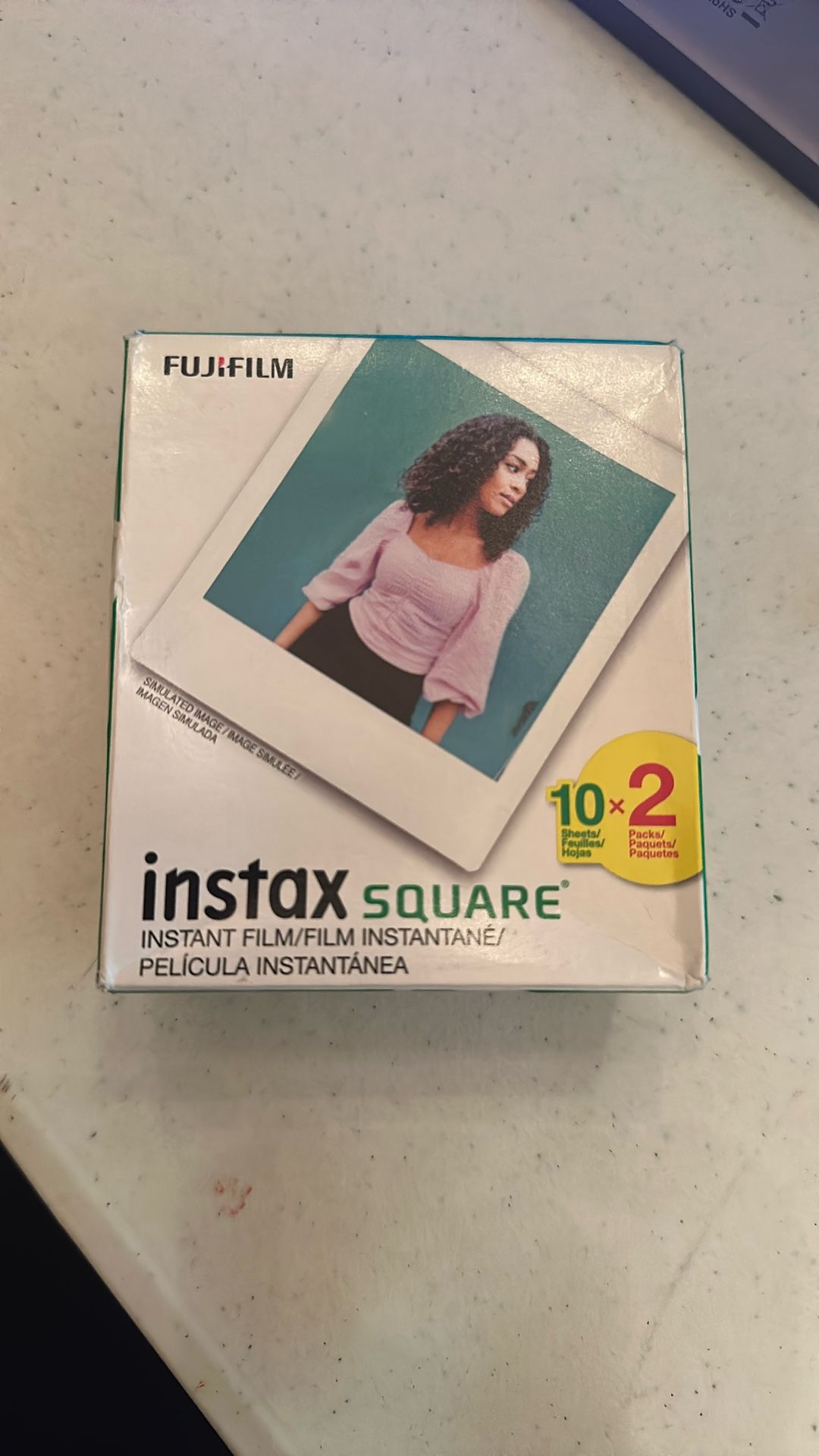 Fujifilm Instax Square Twin Pack Film - 20 Exposures
