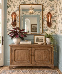 Vintage Pair 2 Charming Heart Solid Carved Wood Wall Hanging Candle Sconces Grandmillennial Farmhouse Vintage Pair 2 Charming Heart Solid Carved Wood