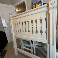 Twin/Twin XL Wooden Headboard 
