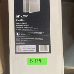 Kohler Medicine Cabinet 16in X 20in