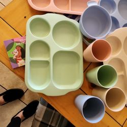 Toddler Cups, Bowls, and Food Trays