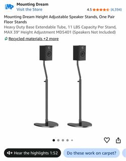 Speaker stand new in box $40