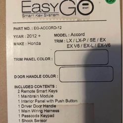 Honda Accord 08-12 Alarm $190