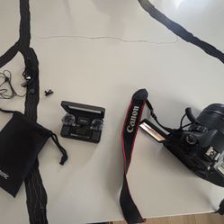 Cannon EOS 60D With Professional Video And streaming Saramonic Mics