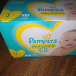 Pampers Swaddlers. 168 Count Size 3 Diapers