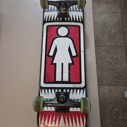 Skateboard Girl deck complete 7.75