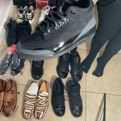 🔥 Nike Air Jordan & Prada Sneaker Lot – 13 Pairs Men’s Size 11.5 Retro 3 Dub Zero 👟 As Is 