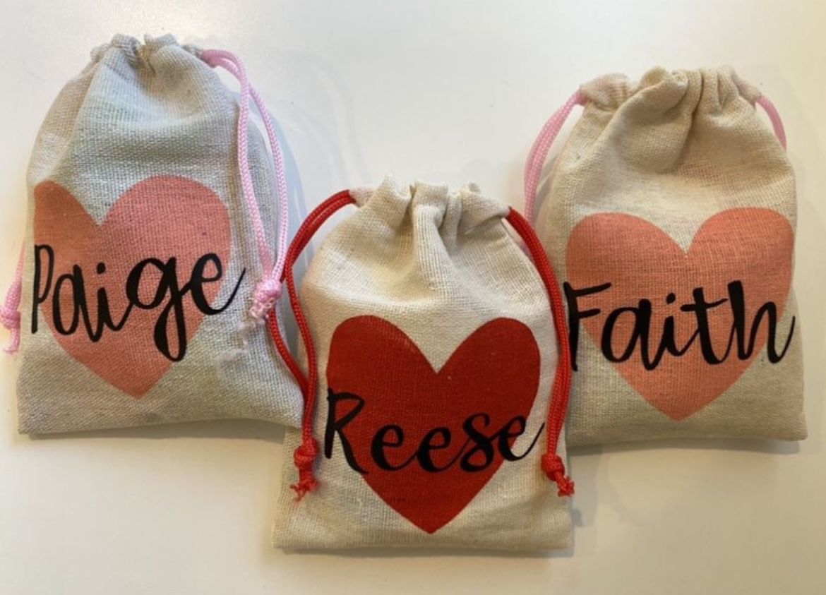 ❤️ Personalized Valentine Treat Bags! ❤️