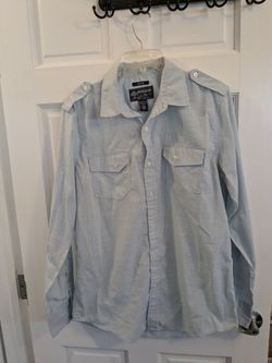 American Rag Men's Button-Down Shirt Medium