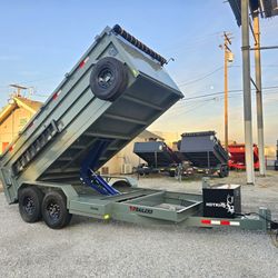 16ft HD Custom Dump Trailer